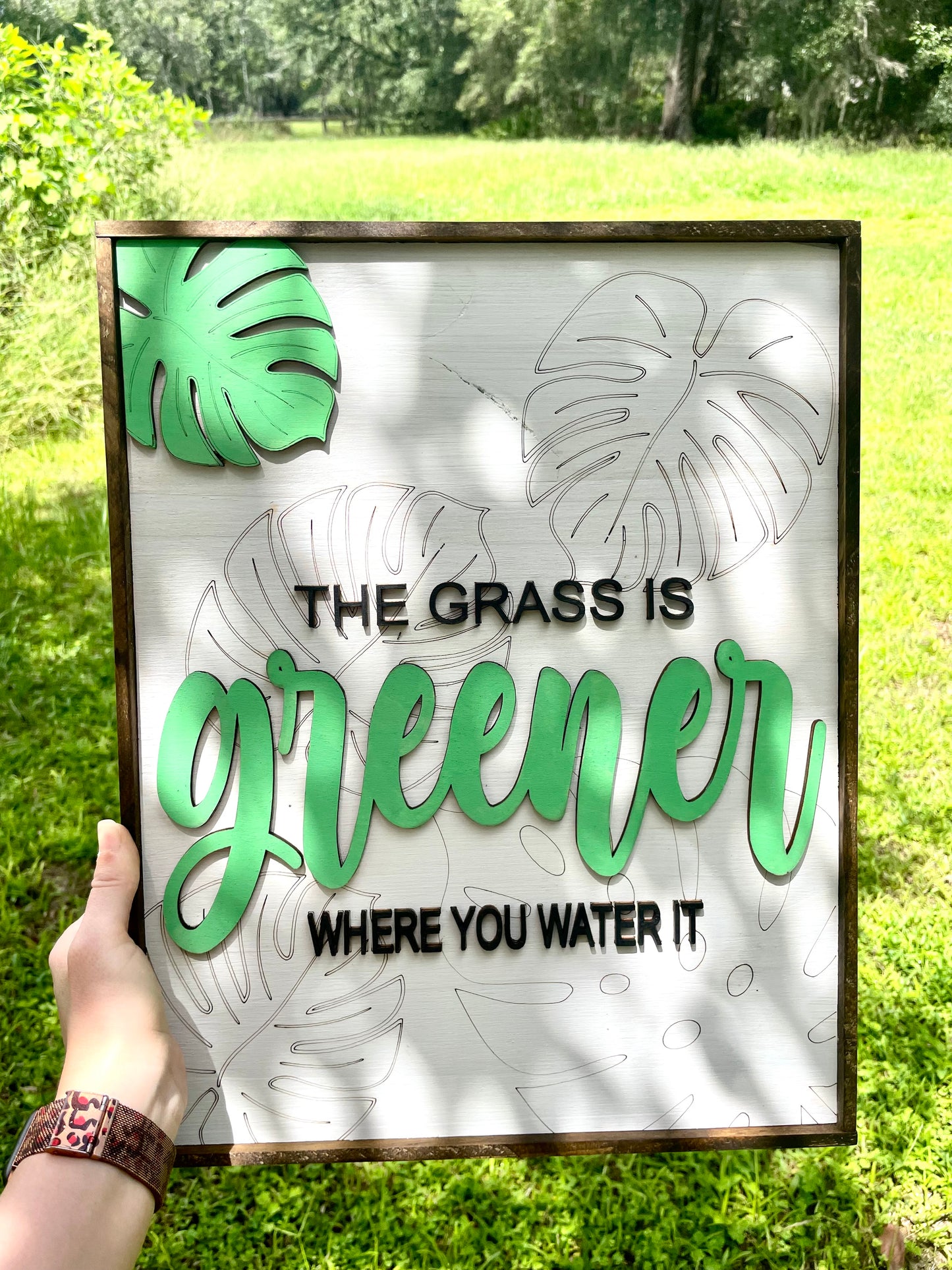 The Grass Is Greener Wall Hanger