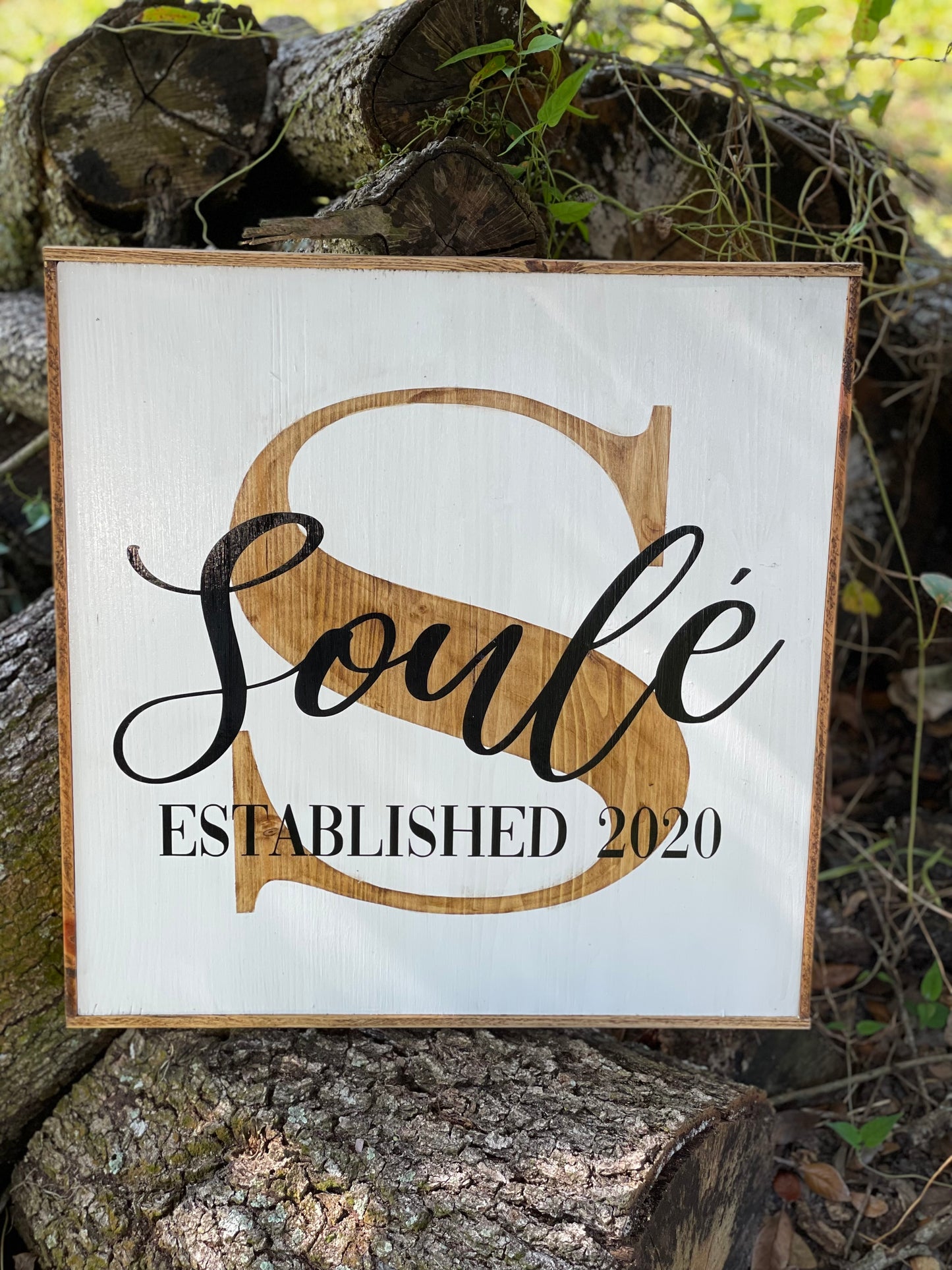 Personalized Last Name/Est. Hanger
