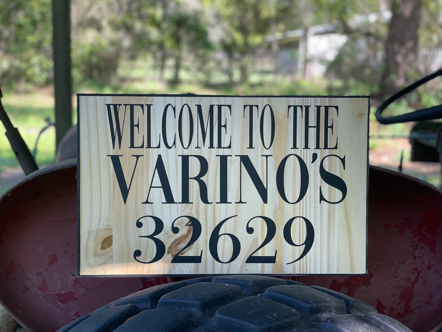 Personalized Address Plaque