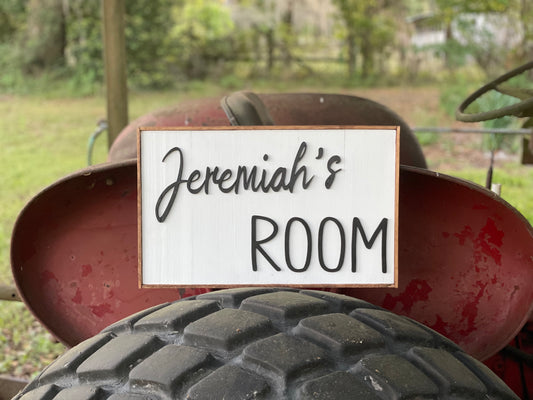 Personalized Room Hanger