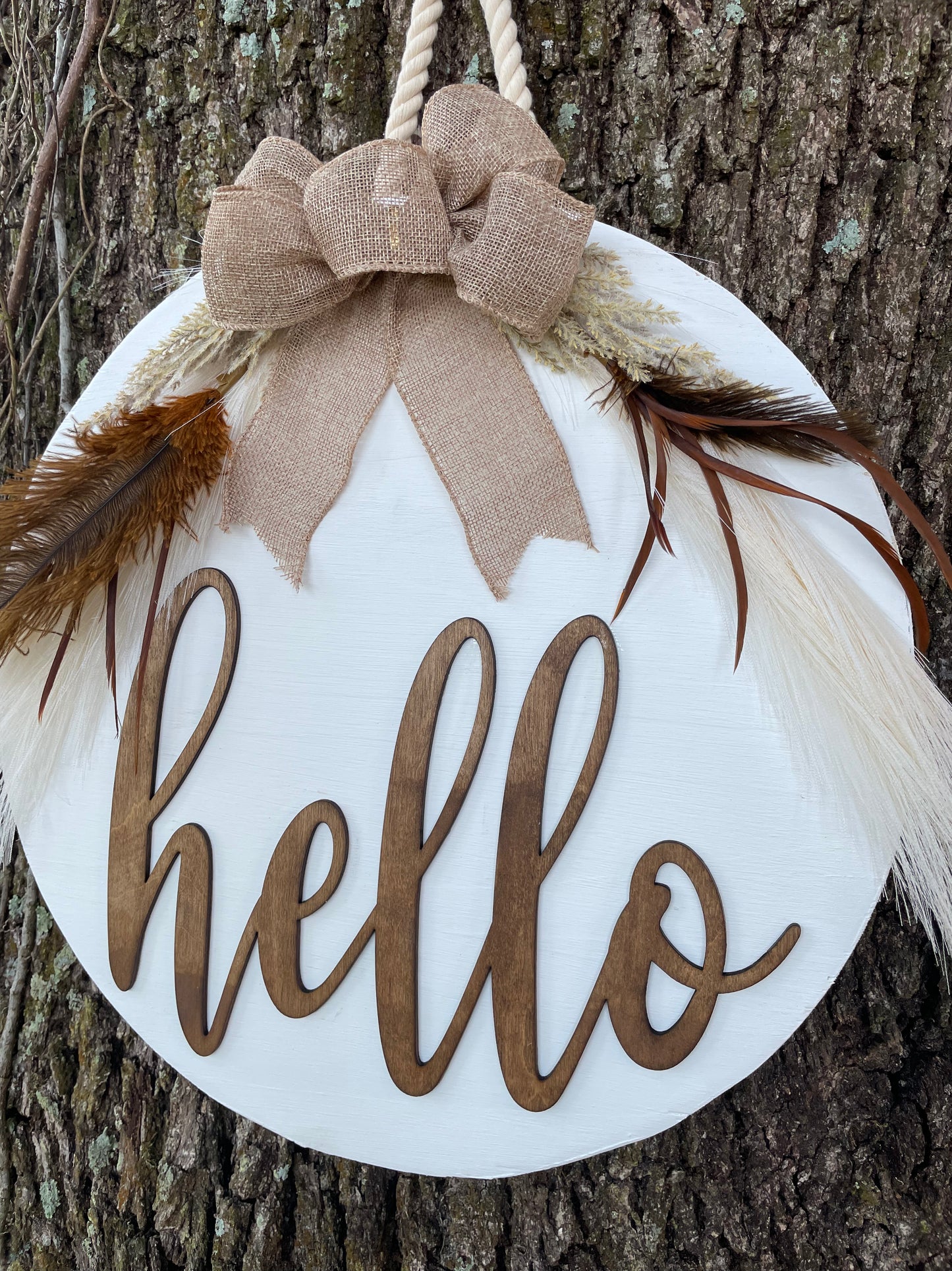 Hello Door Hanger